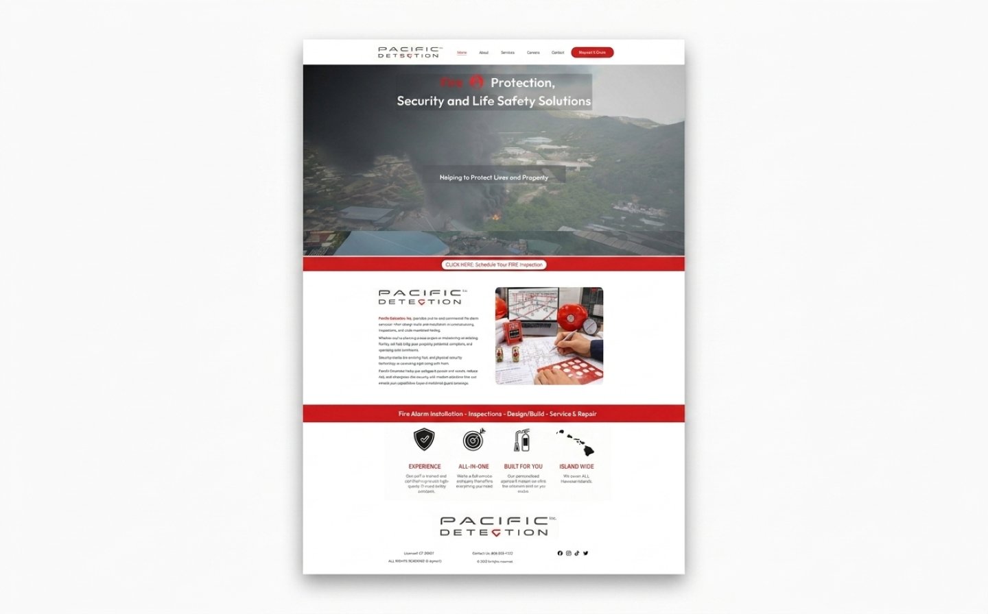 Pacific Detection after